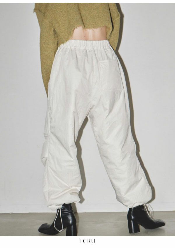 TODAYFUL トゥデイフル Warm Drawstring Pants 12410701 | DOUBLE