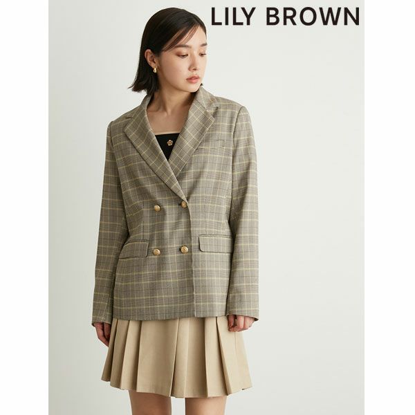 LILY BROWN リリーブラウン ダブルブレストブレザージャケット