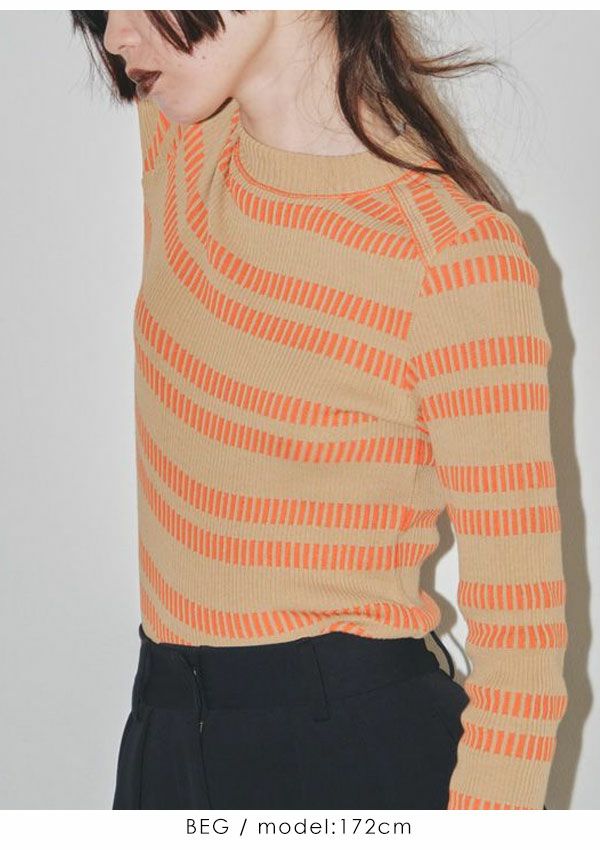 TODAYFUL トゥデイフル Border Crewneck Tops 12320607 | DOUBLE HEART