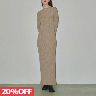 TODAYFUL トゥデイフル Slit Knit Dress 12220314 | DOUBLE HEART