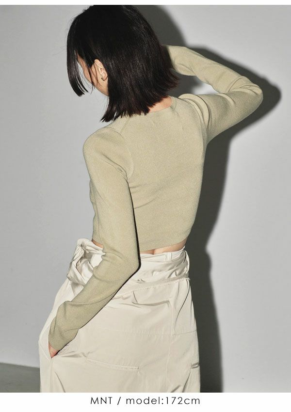 楽天市場】TODAYFUL トゥデイフル Cropped Smooth Knit