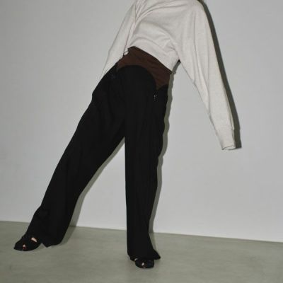 TODAYFUL トゥデイフル Tuck Tapered Trousers 12310706 | DOUBLE