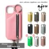 【iPhone15Plus/ProMax対応】エジューajewcadenaszipphonecaseshoulder一部9月上旬予約iPhoneケースショルダー紐ストラップaj02-00415maxギフト定番