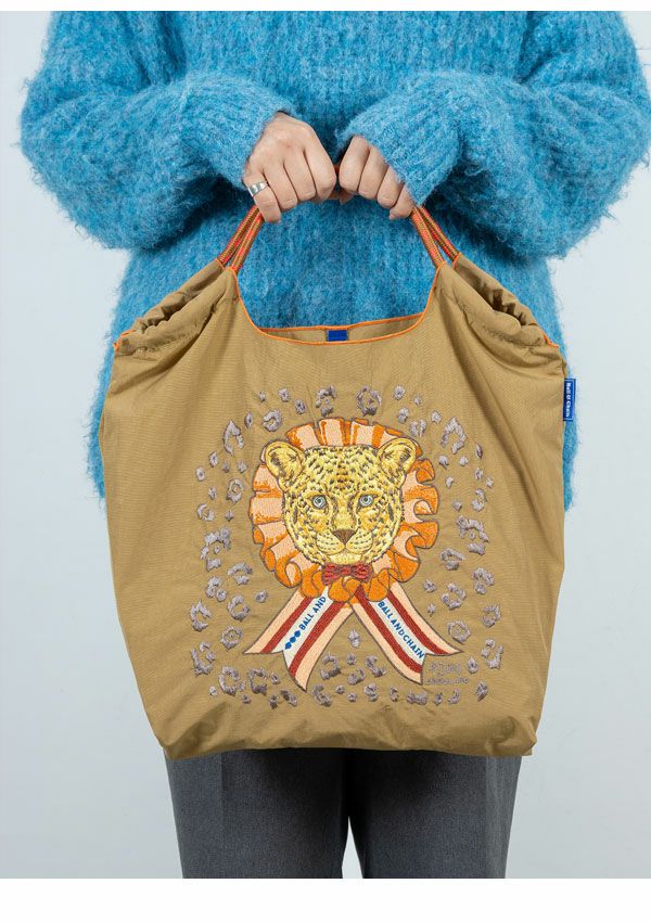 Ball & Chain PEANUTS ヒョウ柄トートバッグ Mサイズ ボールアンド