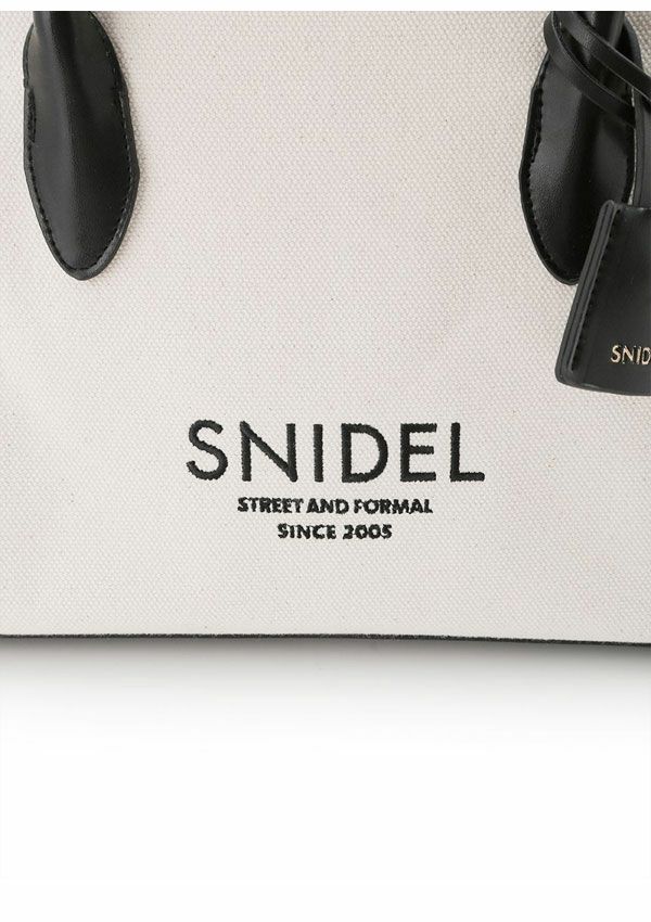 SNIDEL スナイデル エコキャンバスバッグM swgb241626 | DOUBLE