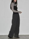 【予約販売】TODAYFUL2024prefallトゥデイフルボトムスBondingWideTrousers9月中旬～10月上旬予約ボンディングワイドトラウザーズロング丈フルレングス2024aw12420710