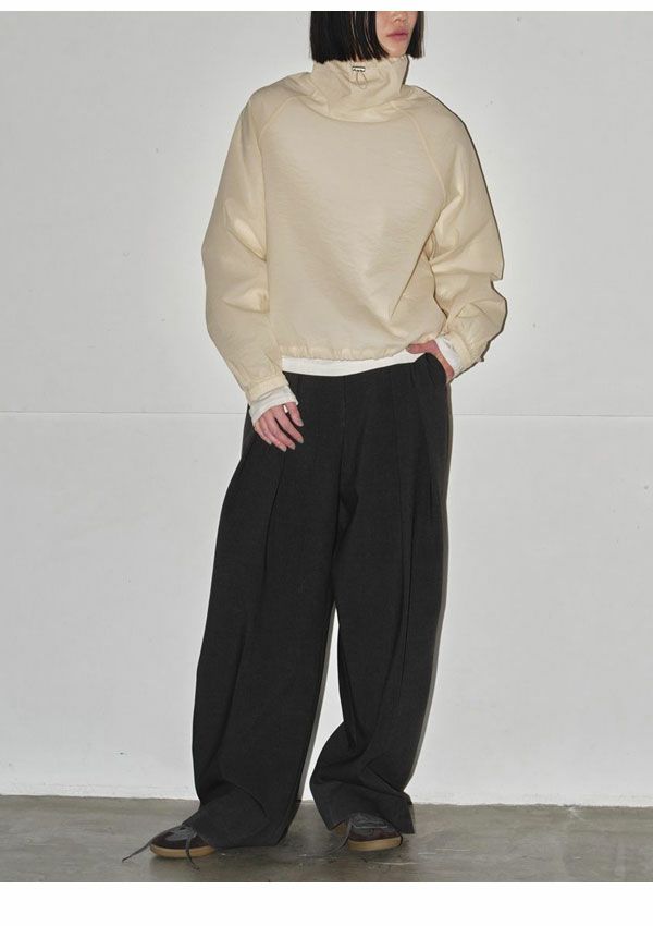 todayful Bonding Wide Trousersモスグリーン36 持ち出し