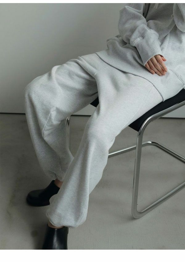 anuke 2024FallWinter アンヌーク ボトムス Drawstring Sweat Pants 一 