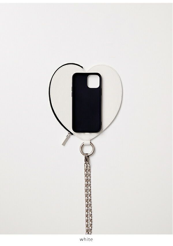 iPhone対応】 エジュー ajew dress HEART case shoulder 一部6月 iPhone対応】 エジュー ajew dress HEART case shoulder 一部6月