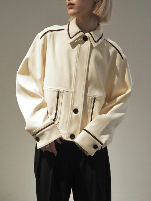 即納】 TODAYFUL トゥデイフル Ladderlace Doubleface Blouson 