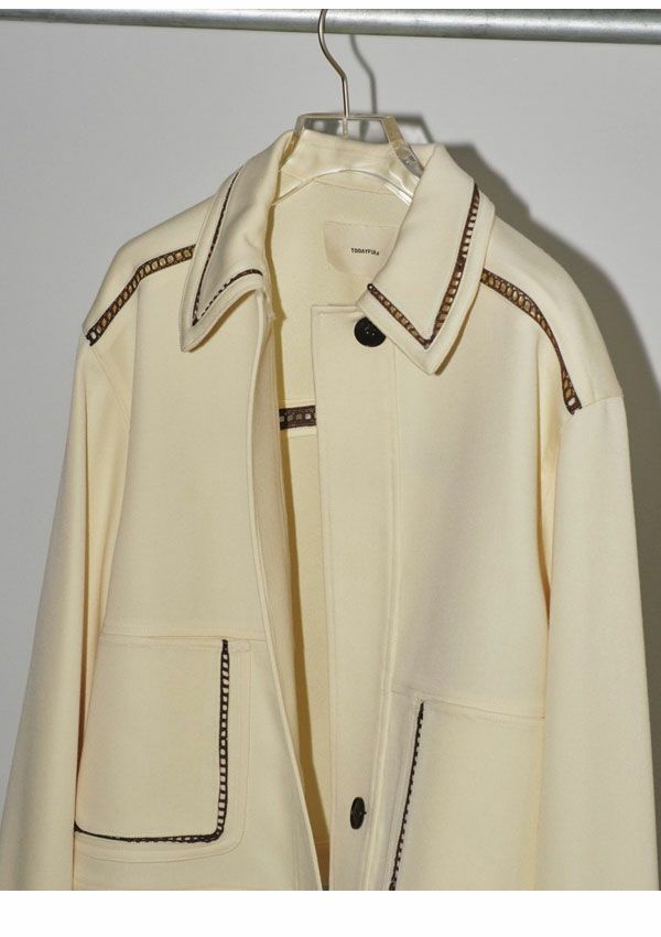 【TODAYFUL SALE 30%OFF】 【即納】 トゥデイフル TODAYFUL 2024springsummer アウター  Ladderlace Doubleface Blouson ラダーレースダブルフェイスブルゾン ショート丈 長袖 2024ss 12410202 |  