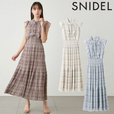 SNIDEL スナイデル Sustainableフリルワンピース swfo242006 | DOUBLE ...