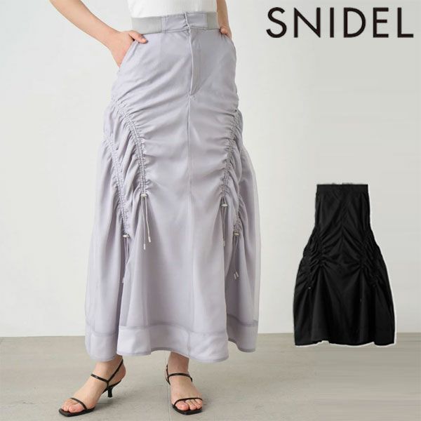 snidel スナイデル オーガンジー フレアスカート サイズ１ - スカート