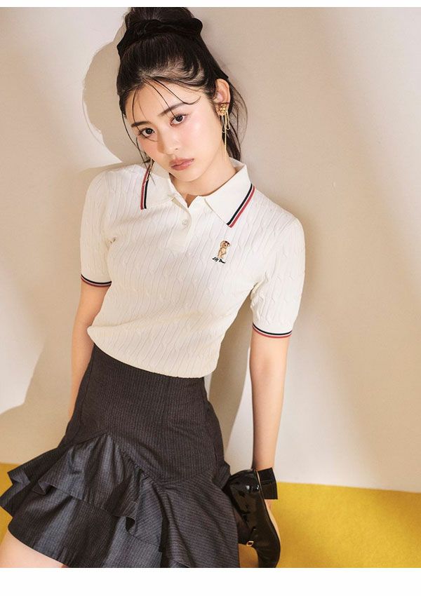 LILY BROWN リリーブラウン サングラスLily Bearポロニットプル