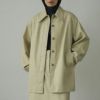 anuke2024FallWinterアンヌークアウターEcoleatherOverJacket10月上旬～下旬予約エコレザーオーバージャケットミドル丈長袖24秋冬6242080462420103