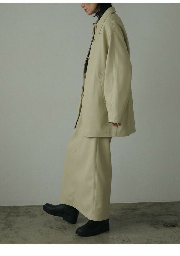 即納】 アンヌーク anuke 2024FallWinter アウター Ecoleather