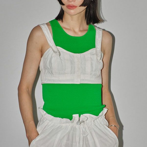 注目のブランド TODAYFUL トゥデイフル Plaid Laceup Bustier 12410408 | DOUBLE トップス