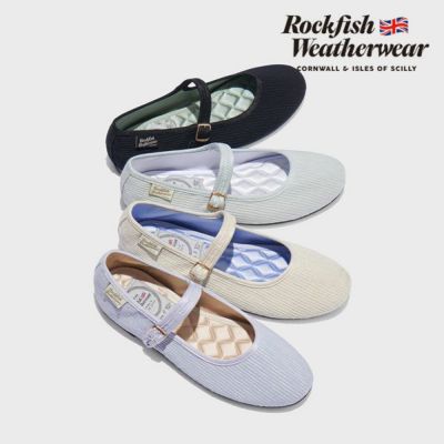 ROCKFISH WEATHERWEAR メリージェーン Rockfish Weatherwear FLATFORM SCRUNCH MARYJANE ロック