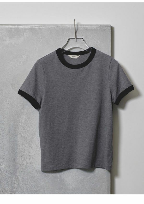 完売　トゥデイフル　Compact Ringer Tee ナチュラル TODAYFUL(トゥデイフル) / Life's online store（ライフズ