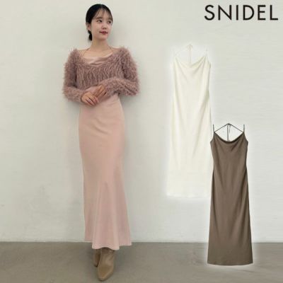 SALE10%OFF】 【即納】 スナイデル SNIDEL ワンピース 24秋冬
