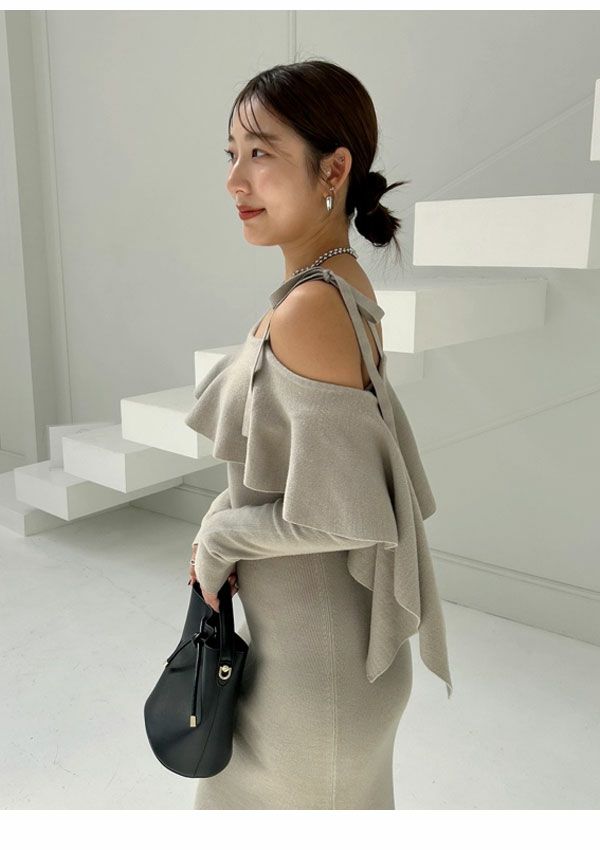 SALE50%OFF】【即納】 スナイデル SNIDEL ワンピース 24秋冬