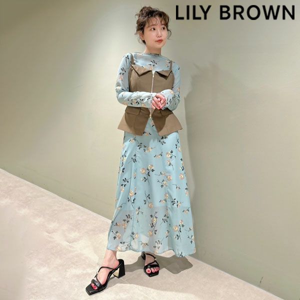 SALE60%OFF】【即納】 リリー ブラウン LILY BROWN ワンピース  