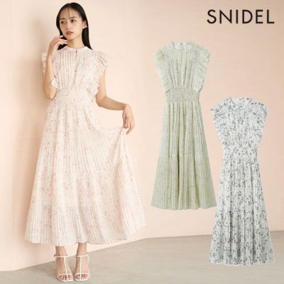 新作10%OFF】【即納】スナイデル SNIDEL ワンピース 25春夏