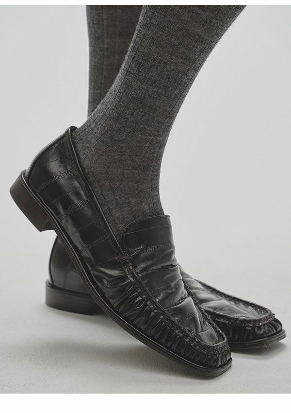 トゥデイフル TODAYFUL 2026springsummer 靴 Squaretoe Gather Loafers