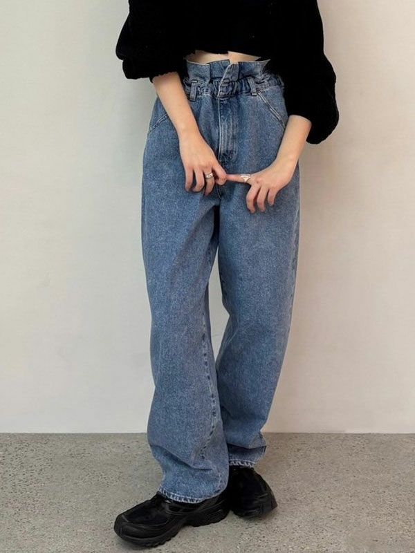 即納】 アンヌーク anuke 2025FallWinter ボトムス Waist Tuck Denim