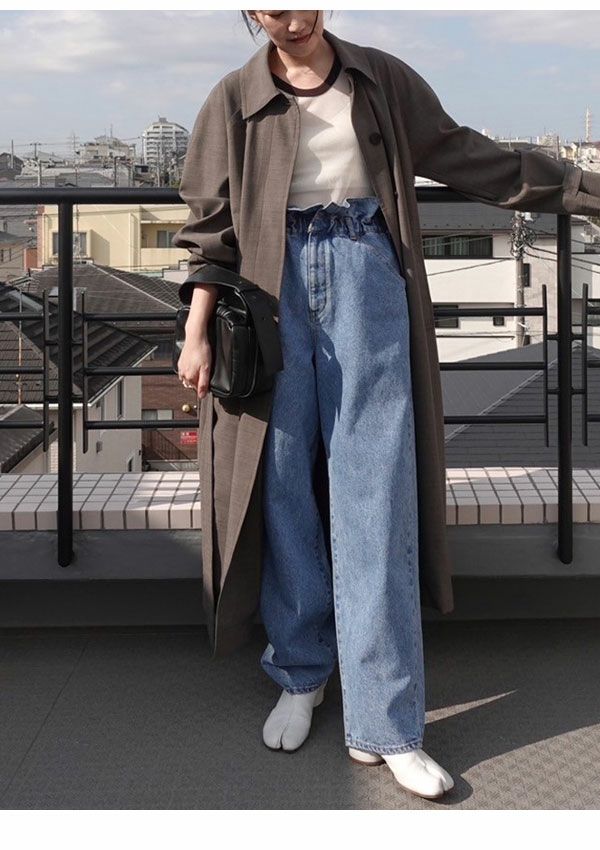 アンヌーク anuke 2025FallWinter ボトムス Waist Tuck Denim 8