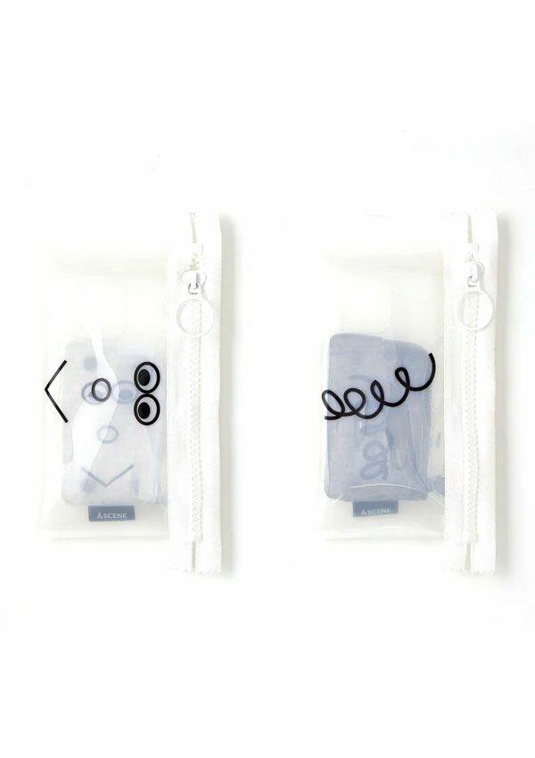 即納】エーシーン a scene B&C Clear case with DyneemaR -HIMAA