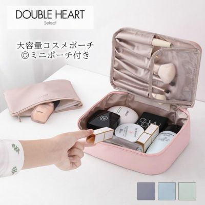 ノベルティ♥️rienda♥️ミラー付コスメスタンド♥️ブラシ付ポーチ２点セット ノベルティ♥️rienda♥️ミラー付コスメスタンド♥️ブラシ付
