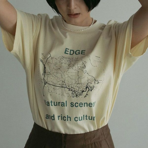 ànuke online store（アンヌーク） / Print Long T-shirtsPrint