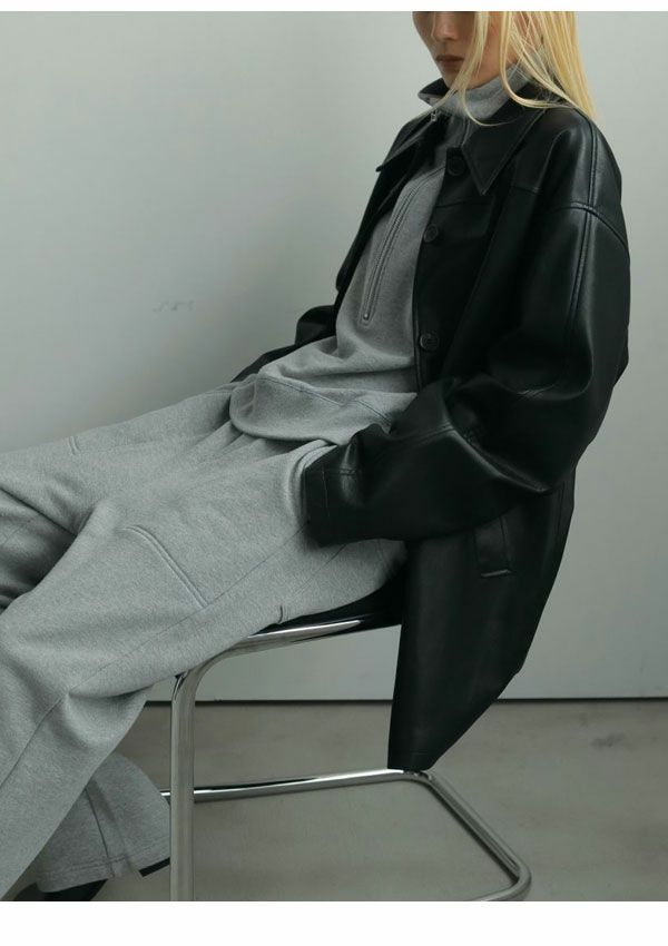 値下げ_Ecoleather Over Jacket/anuke 楽天市場】アンヌーク anuke 2025FallWinter アウター