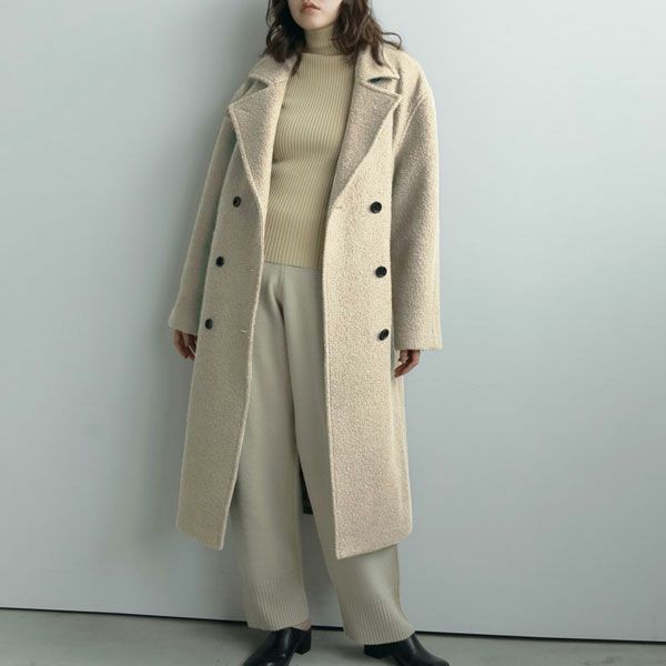 アンヌーク anuke 2025FallWinter アウター Double Tweed Coat
