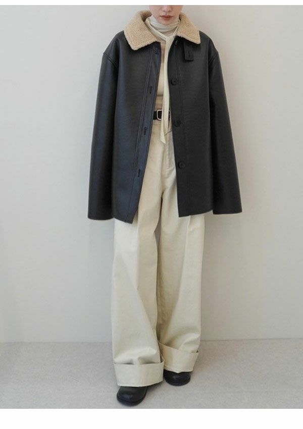 即納】 アンヌーク anuke 2025FallWinter アウター Boa Flight Jacket