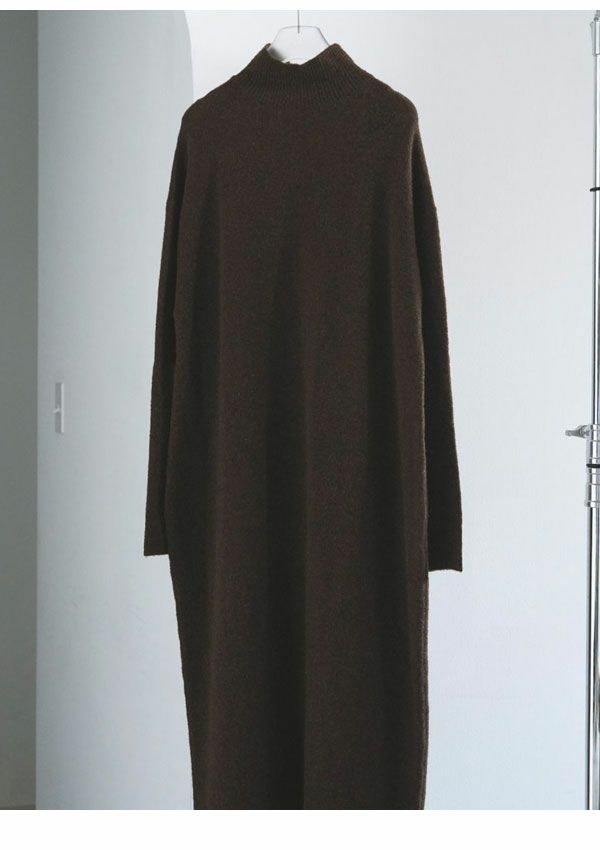 即納】 アンヌーク anuke 2025FallWinter ワンピース Cocoon Knit