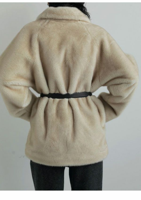 即納】 アンヌーク anuke 2025FallWinter アウター Eco Minkfur Jacket