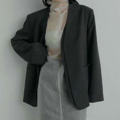 アンヌーク anuke 2025FallWinter アウター Collarless Over
