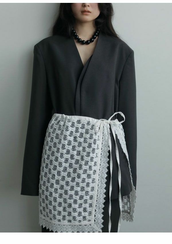 アンヌーク anuke 2025FallWinter アウター Collarless Over