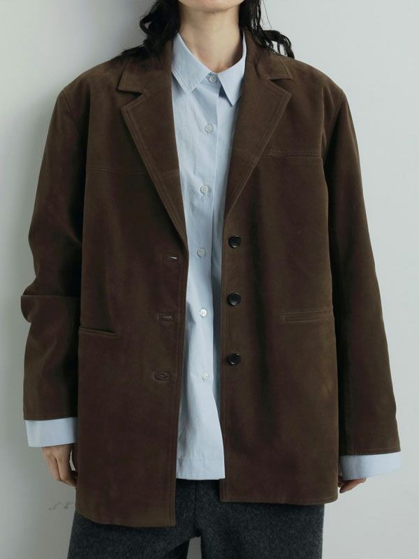 アンヌーク anuke 2025FallWinter アウター Eco Suede Jacket 10