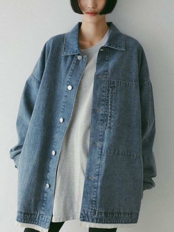 ジャケット・アウター anuke Denim Work Jacket 36 anuke アンヌーク 2025FallWinter アウター Denim Work Jacket
