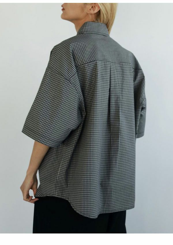 即納】 アンヌーク anuke 2025SpringSummer トップス Check Over