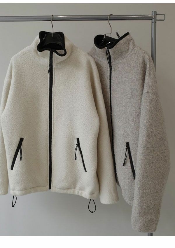 即納】トゥデイフル TODAYFUL 2025winter アウター Woolboa Zip Jacket