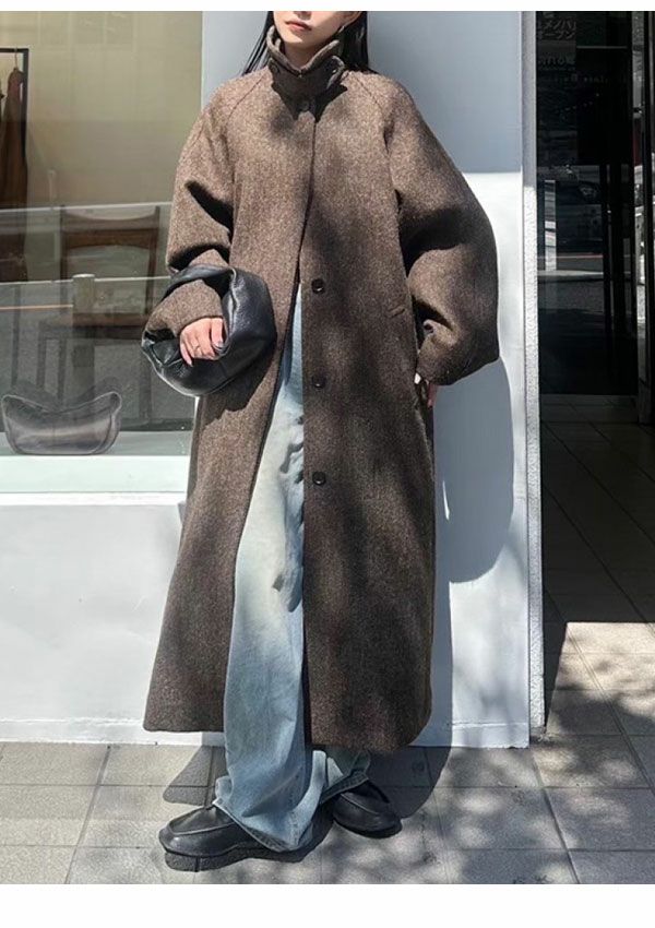 即納】トゥデイフル TODAYFUL 2025winter アウター Mixwool Raglan