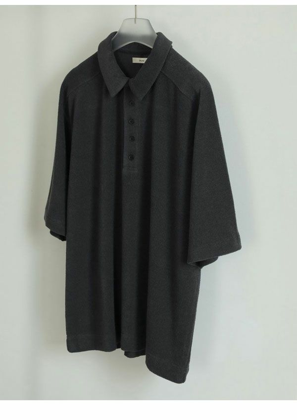 anuke pile polo tops ブラウン ànuke online store（アンヌーク） / Pile Polo TopsPile Polo