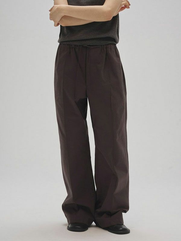 todayful Cotton Easy Pants チャコールグレー TODAYFUL(トゥデイフル) / Life's online store（ライフズ