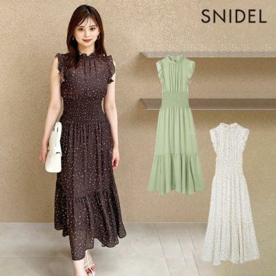 新品未使用 スナイデル ベストオフショルレイヤード M 楽天市場】snidel スナイデル SWF0242062 ベストオフショル