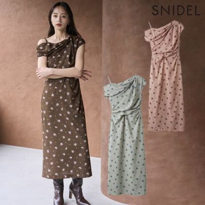 ♡SNIDEL sustainable チェックワンピース ブルー 2♡ SNIDEL ワンピース ブルーチェック - メルカリ