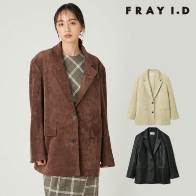 フレイアイディー　ダブルブレスト　ウール　ミドルコート lnmz07b.jpg